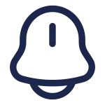 Bell Bing SVG Icon